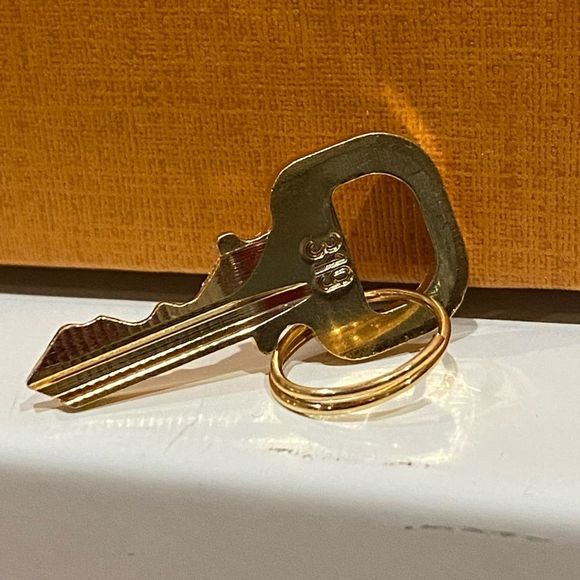 Authentic Louis Vuitton key to lock 319 Curieuse Lumineuse - Picture 4 of 5